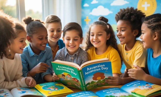 Børnebøger der fejrer himmelfartsdag gennem tidernes fortællinger